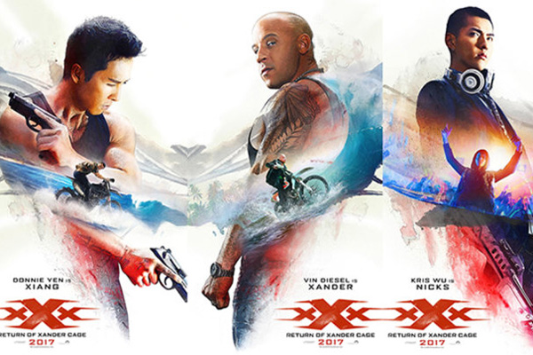 Vin Diesel, Chân Tử Đan, Ngô Diệc Phàm trong Điệp viên XXX 3