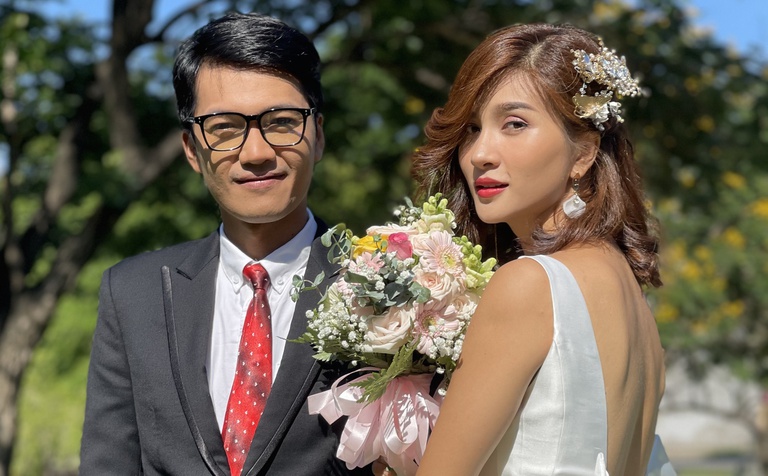 Kim Tuyến, Quang Tuấn đóng vợ chồng